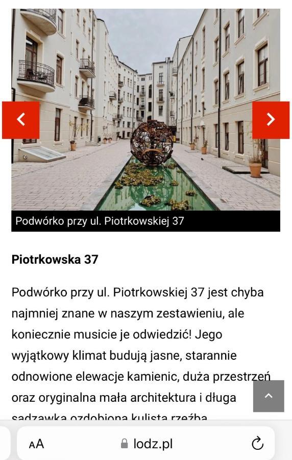 Sweet Dreams Piotrkowska Apartment Łódź Dış mekan fotoğraf